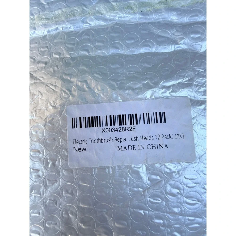 12 Pack EB17-X Replacement Toothbrush Heads for Leading Electric Brands 3x4 Pack